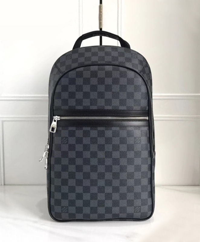 Louis Vuitton Michael Backpack Black Replica Bags and Shoes online