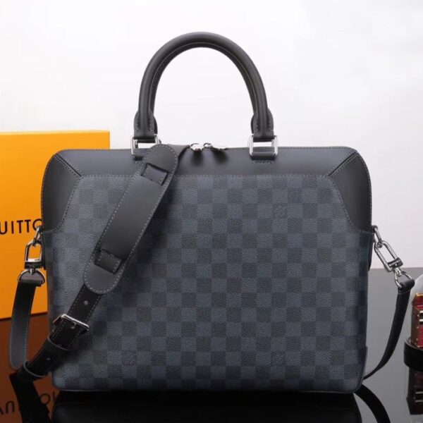 Louis Vuitton Oliver Briefcase Black