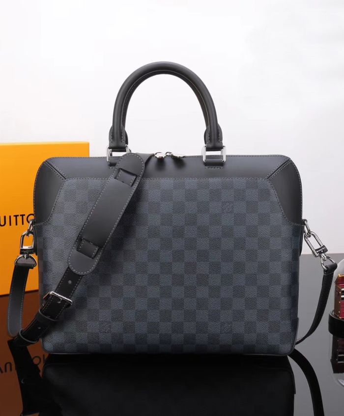 Louis Vuitton Oliver Briefcase Black