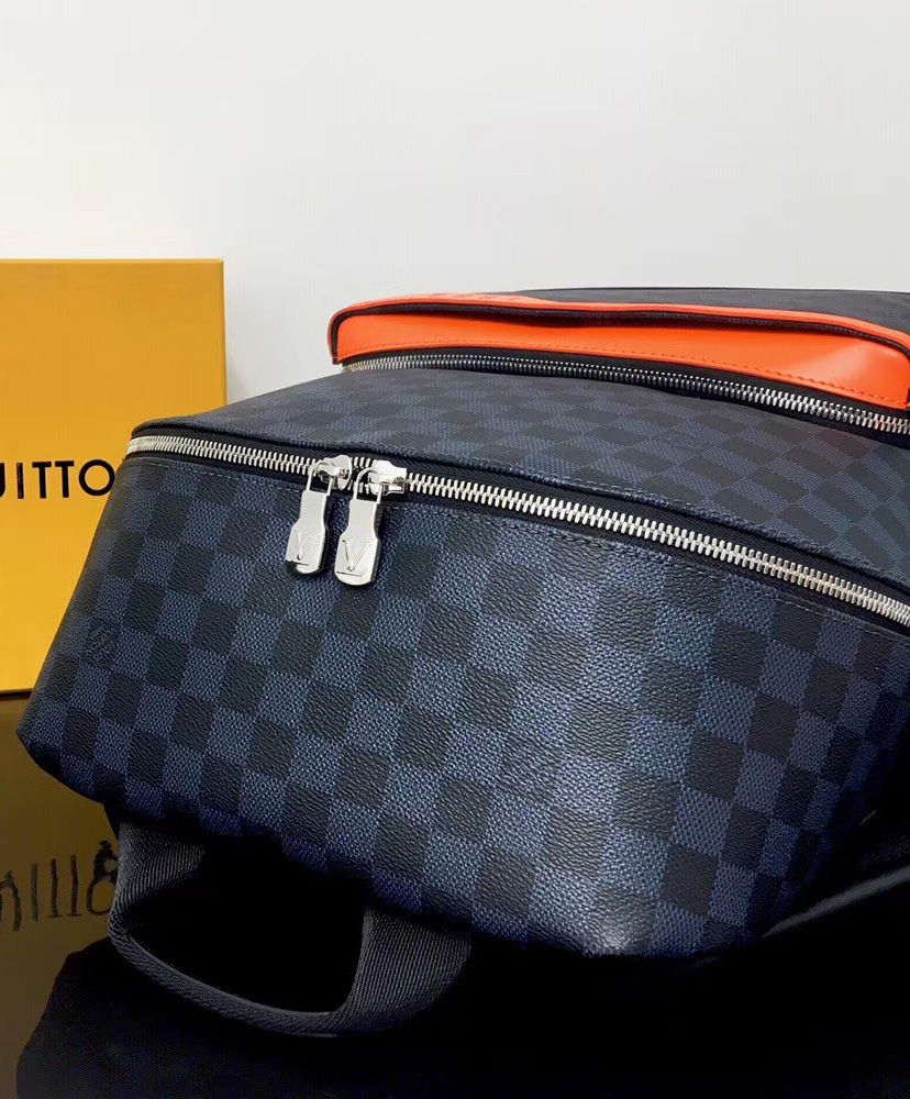 Louis Vuitton Damier Cobalt Race Discovery Backpack PM Black - Image 6