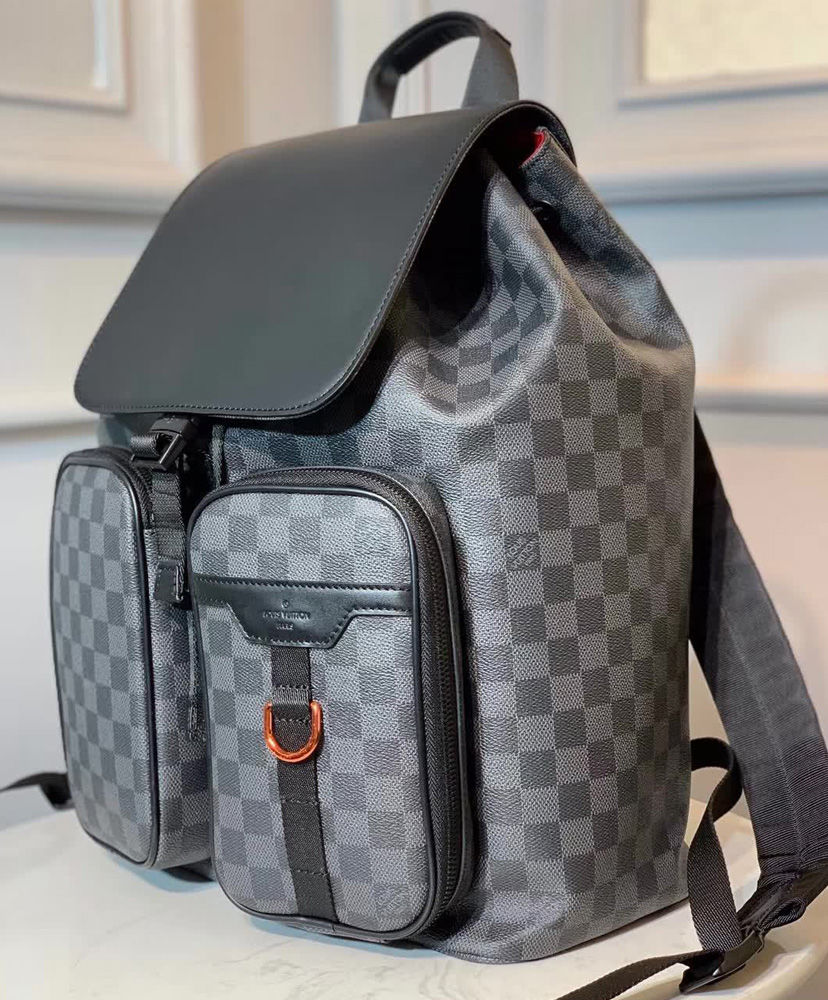 Louis Vuitton Utility Backpack Black - Image 2