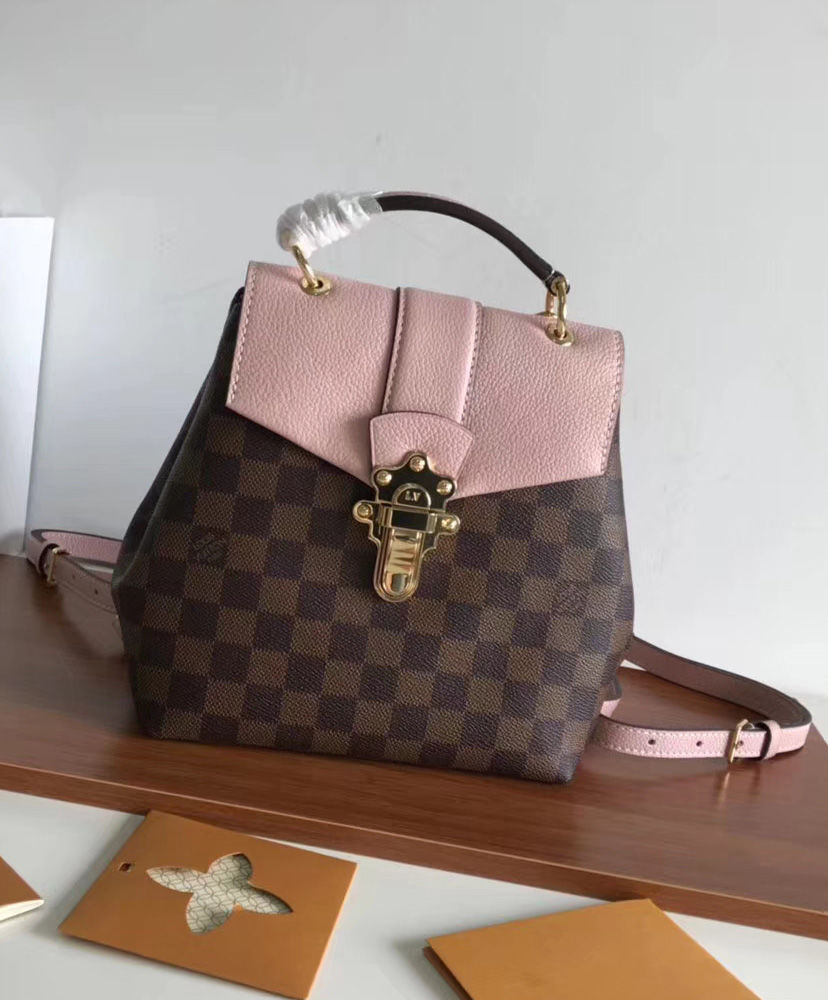 Louis Vuitton Clapton Backpack Pink - Replica Bags and Shoes online ...