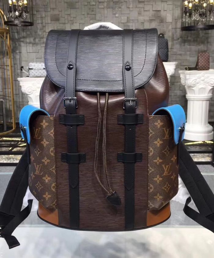 Louis Vuitton Christopher PM Dark Coffee - Replica Bags and Shoes ...