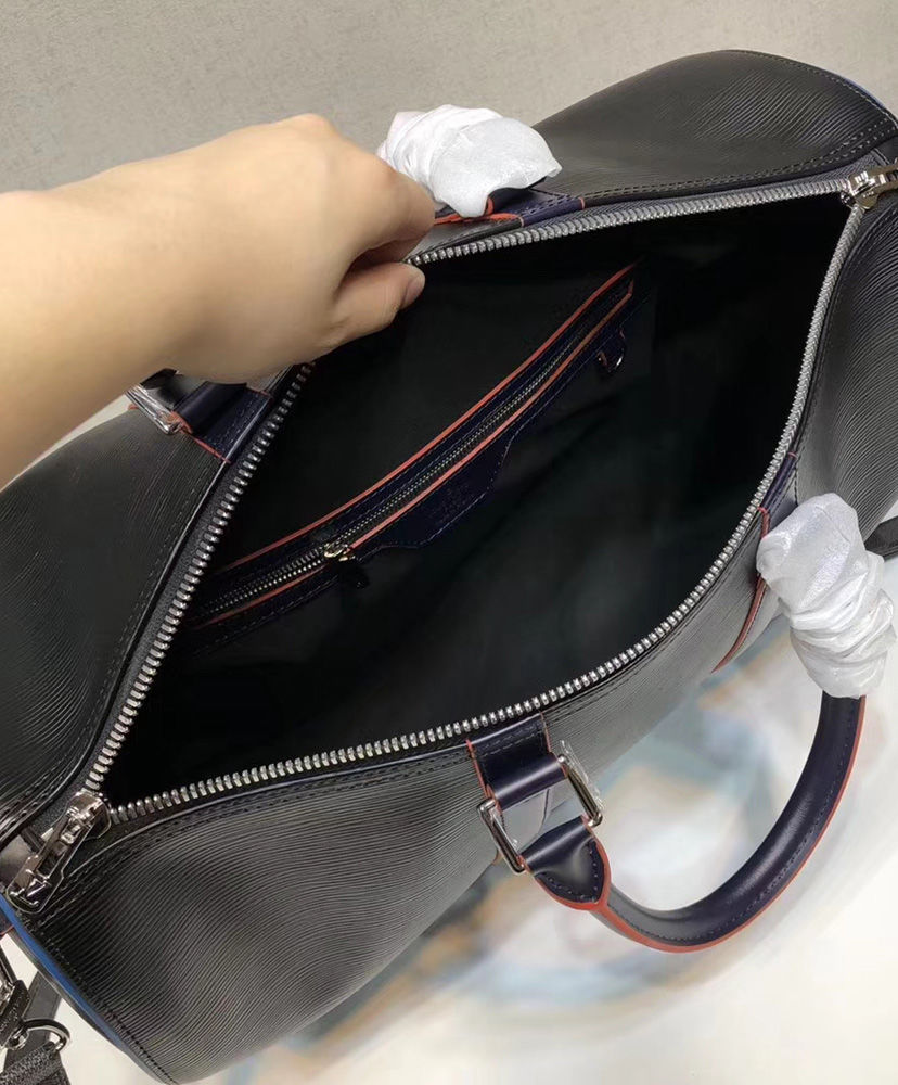 Louis Vuitton Keepall Bandouliere 50 Black - Image 8