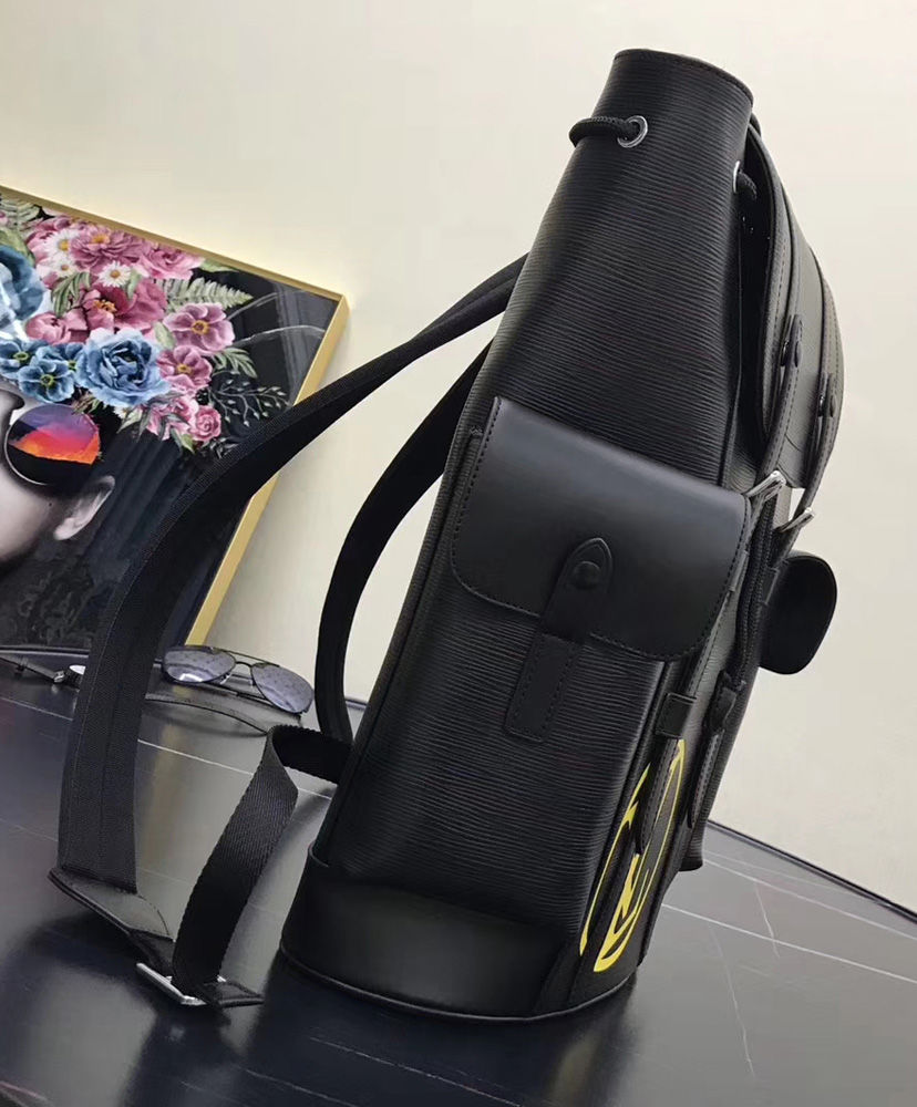 Louis Vuitton Christopher Backpack PM Black - Image 6