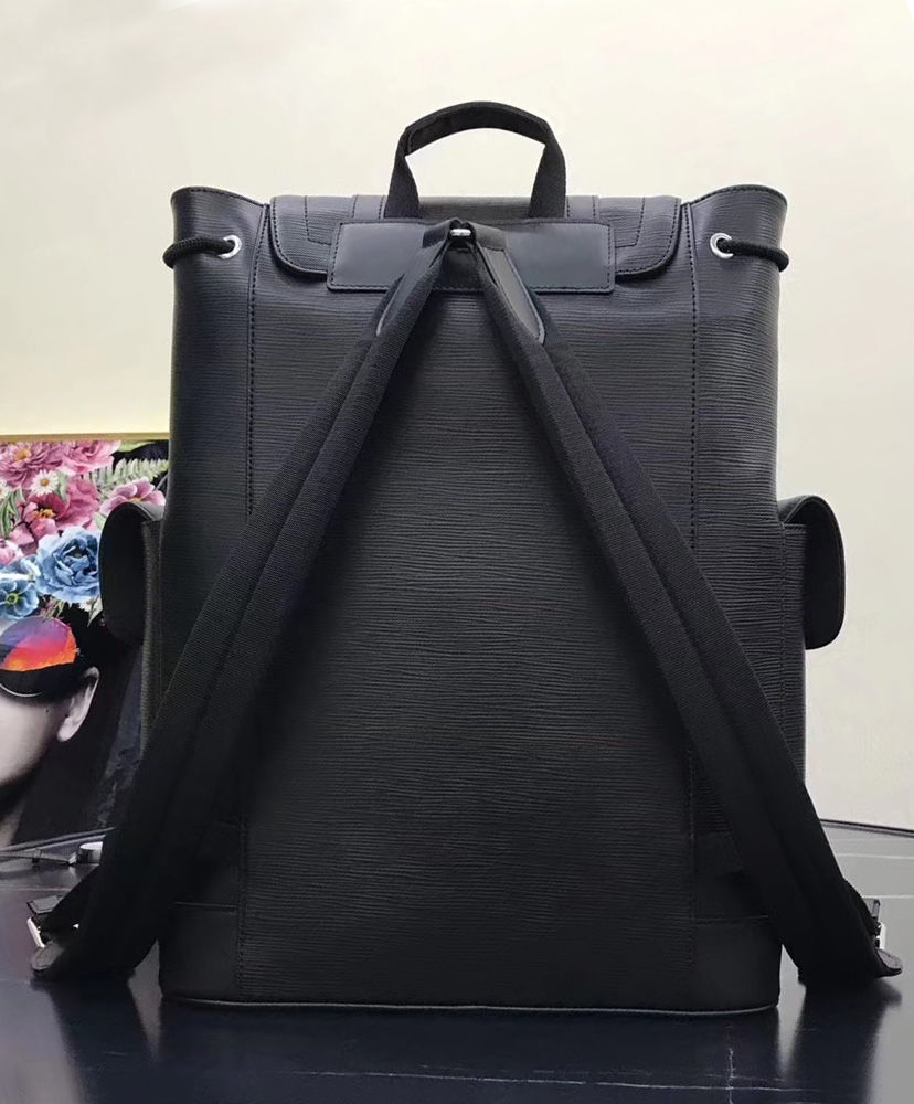 Louis Vuitton Christopher Backpack PM Black - Image 7