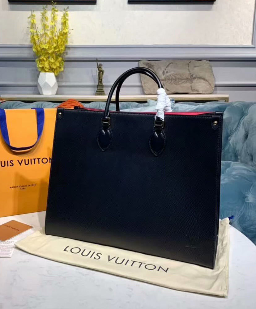 Louis Vuitton Onthego MM Black - Replica Bags and Shoes online Store ...