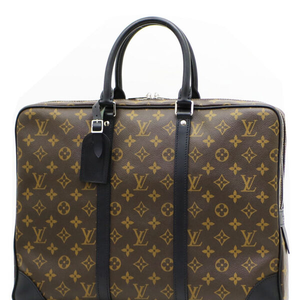 Louis Vuitton Monogram Porte-Documents Voyage Brown