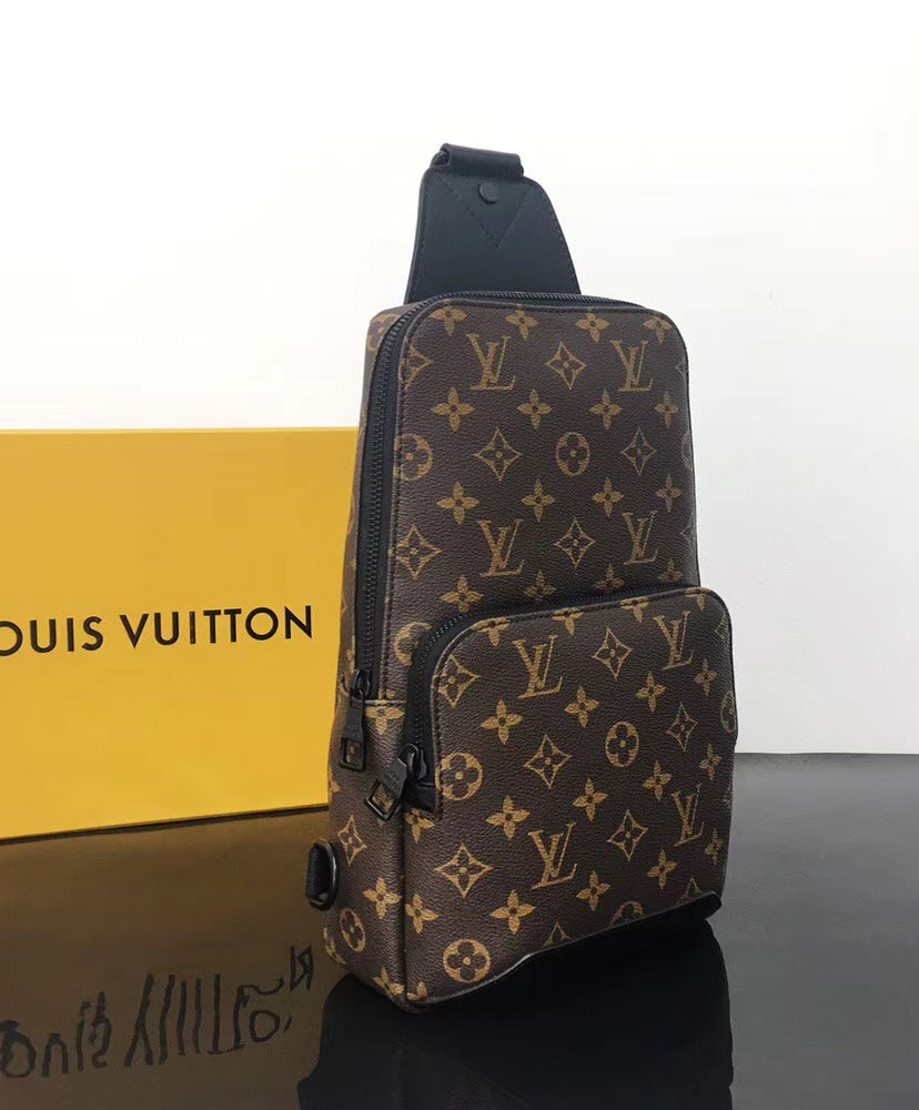 Louis Vuitton Avenue Sling Bag Brown - Replica Bags and Shoes online ...