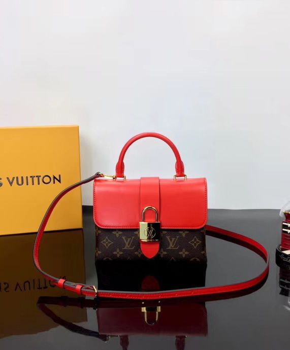 Louis Vuitton BB Locky Bag Red - NOBLEMARS