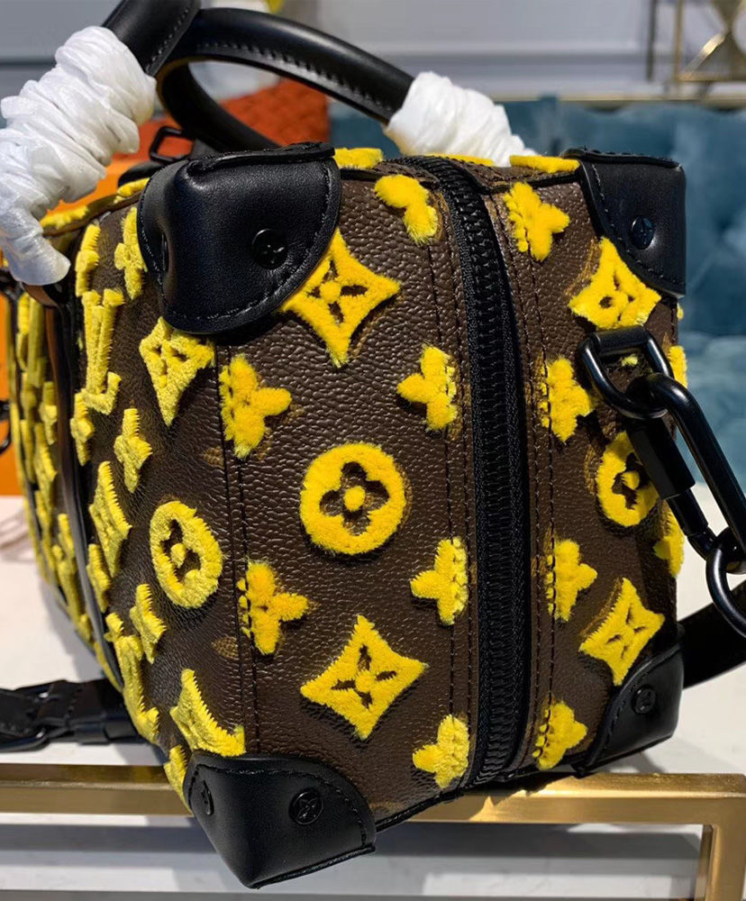 louis vuitton yellow monogram bag