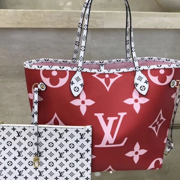 Louis Vuitton Neverfull MM Red