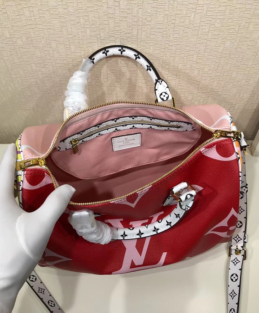 Louis Vuitton Speedy Bandouliere 30 Red - Image 7