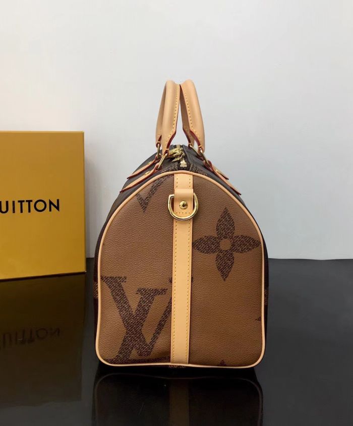 Louis Vuitton Speedy Bandouliere 30 Brown - Image 3