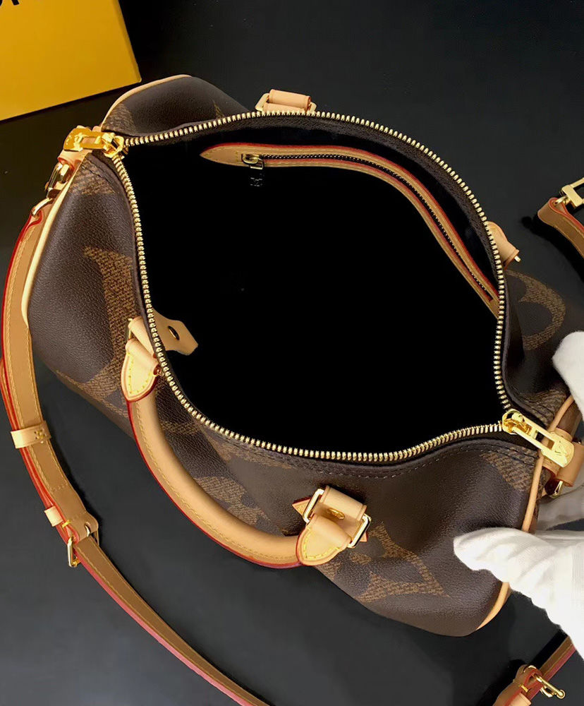 Louis Vuitton Speedy Bandouliere 30 Brown - Image 6