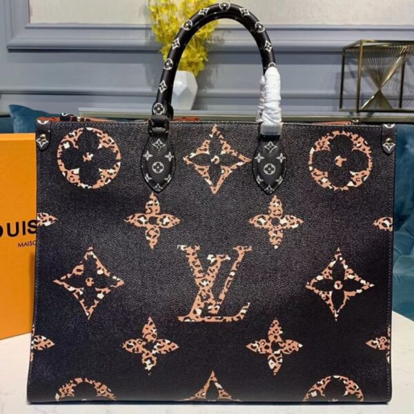 Louis Vuitton Onthego Tote Bag Black