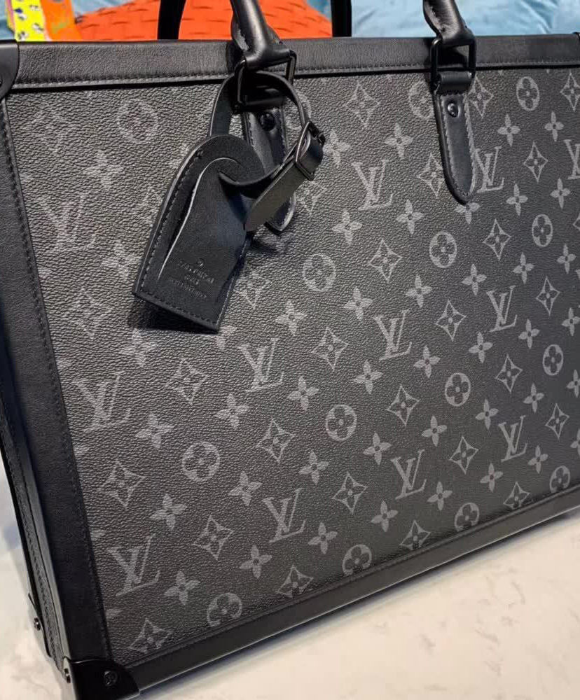 Louis Vuitton Soft Trunk Briefcase Black - AlimorLuxury