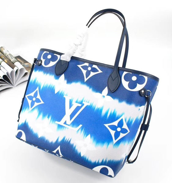 Louis Vuitton LV Escale Neverfull MM Blue