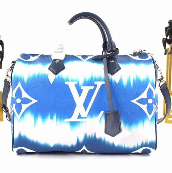 Louis Vuitton LV Escale Speedy Bandouliere 30 Blue