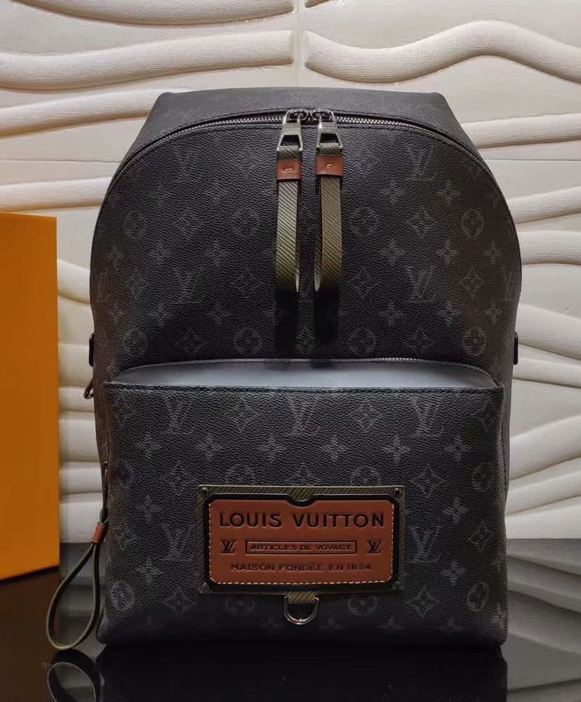 Louis Vuitton Discovery Backpack Black - Replica Bags and Shoes online