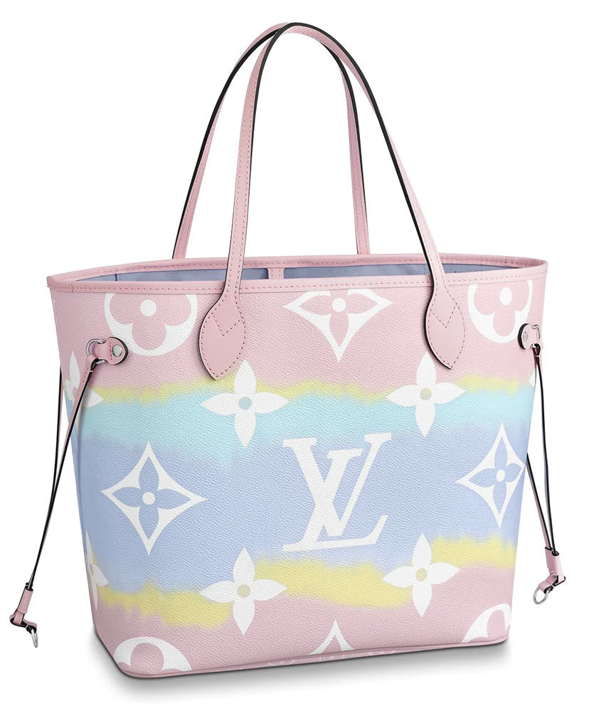 Louis Vuitton LV Escale Neverfull MM Pink
