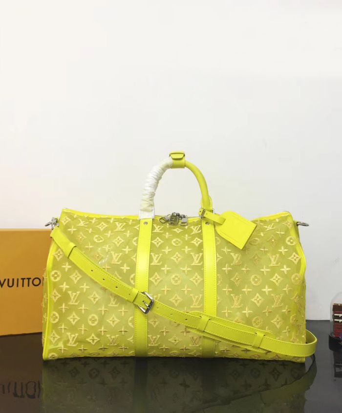 Louis Vuitton Keepall Bandouliere 50 Yellow