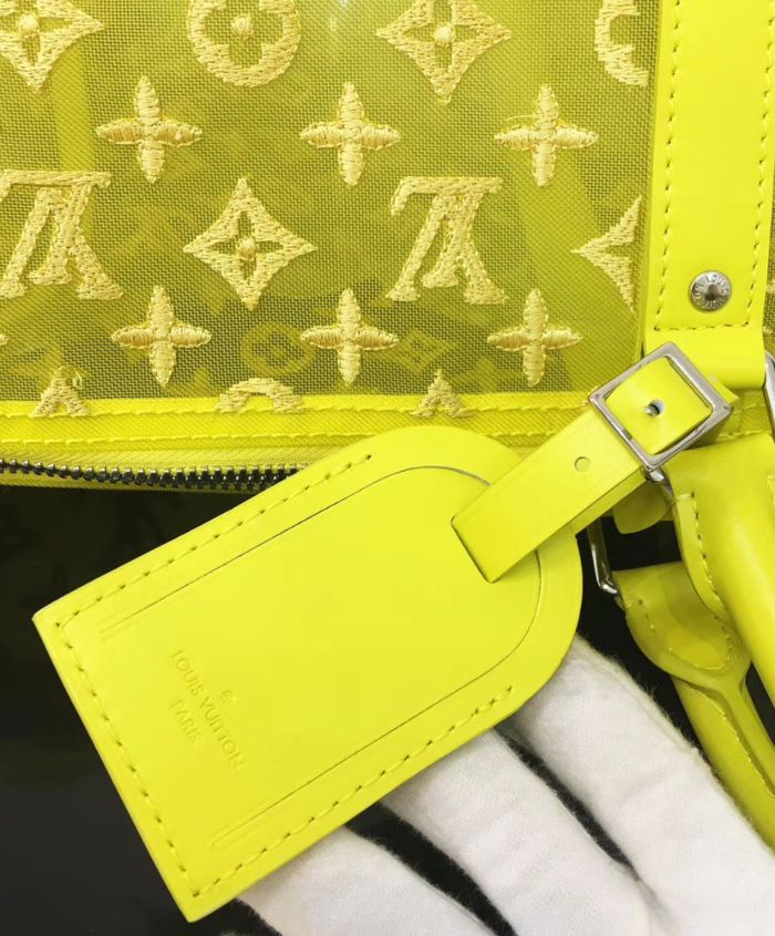 Louis Vuitton Keepall Bandouliere 50 Yellow - Image 5
