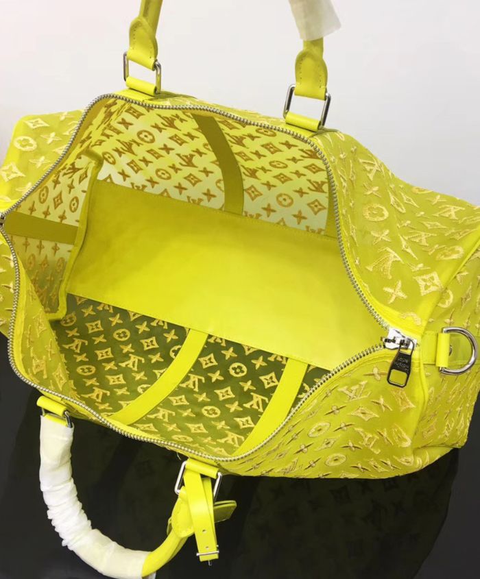 Louis Vuitton Keepall Bandouliere 50 Yellow - Image 3