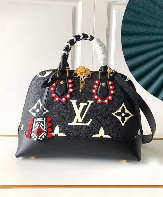 Louis Vuitton LV Crafty Alma PM M45380 Black - Replica Bags and Shoes ...