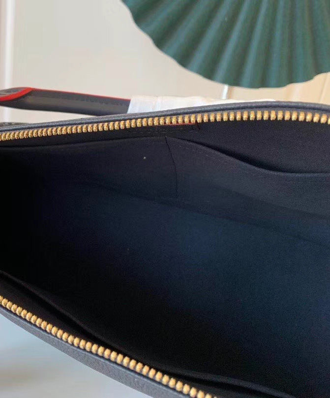 Louis Vuitton V Tote MM Dark Blue - Image 7