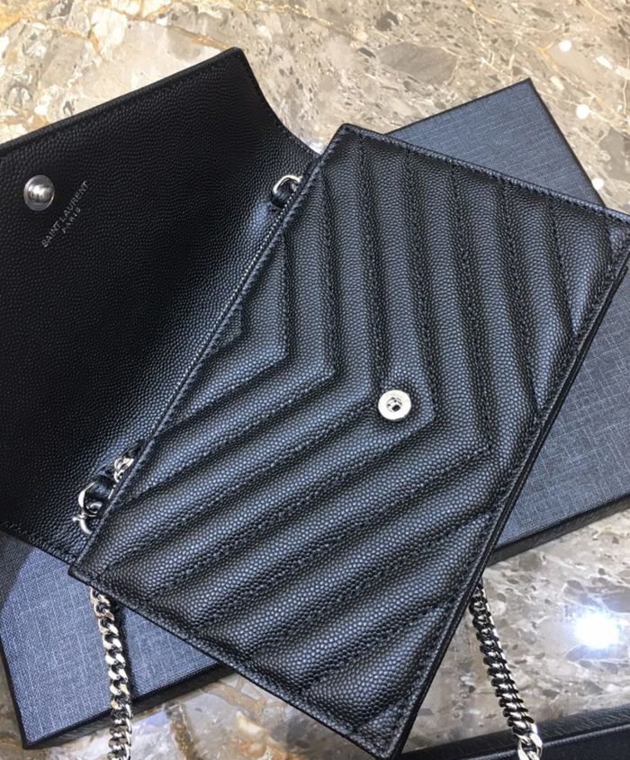 envelope chain wallet saint laurent