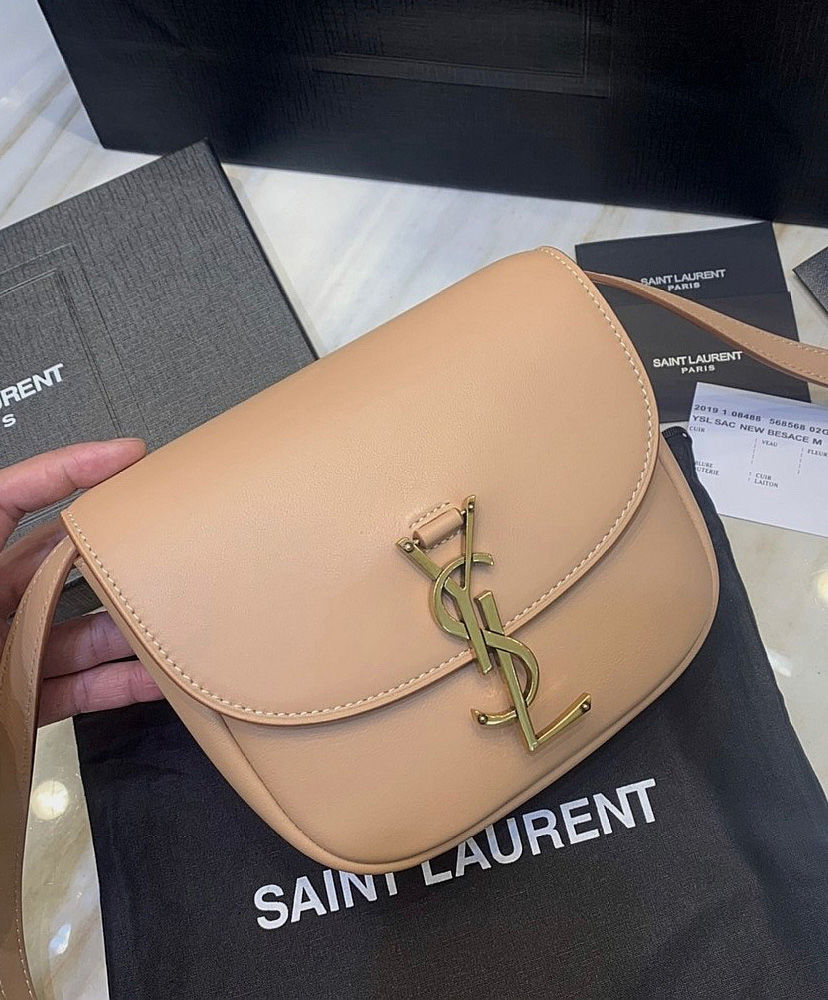 saint laurent kaia small leather shoulder bag