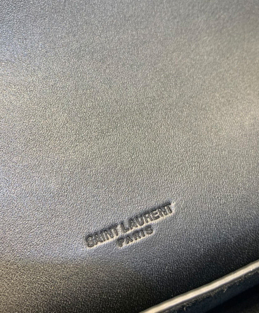 Saint Laurent Kaia mini leather shoulder bag Black - Image 9