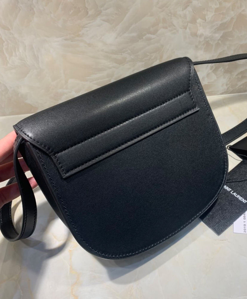 Saint Laurent Kaia mini leather shoulder bag Black - Image 3