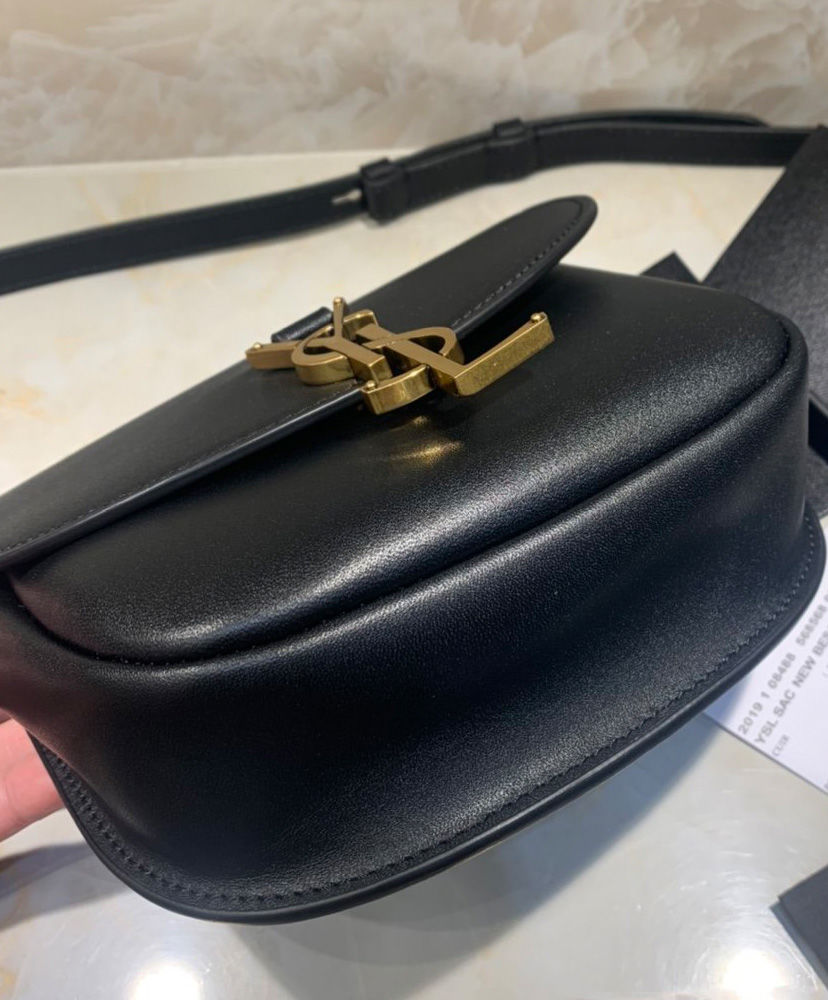 Saint Laurent Kaia mini leather shoulder bag Black - Image 4