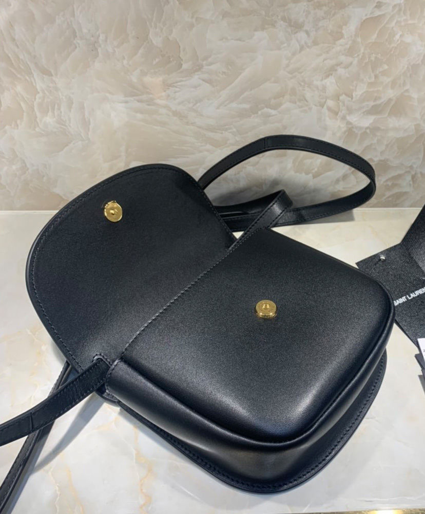 Saint Laurent Kaia mini leather shoulder bag Black - Image 7