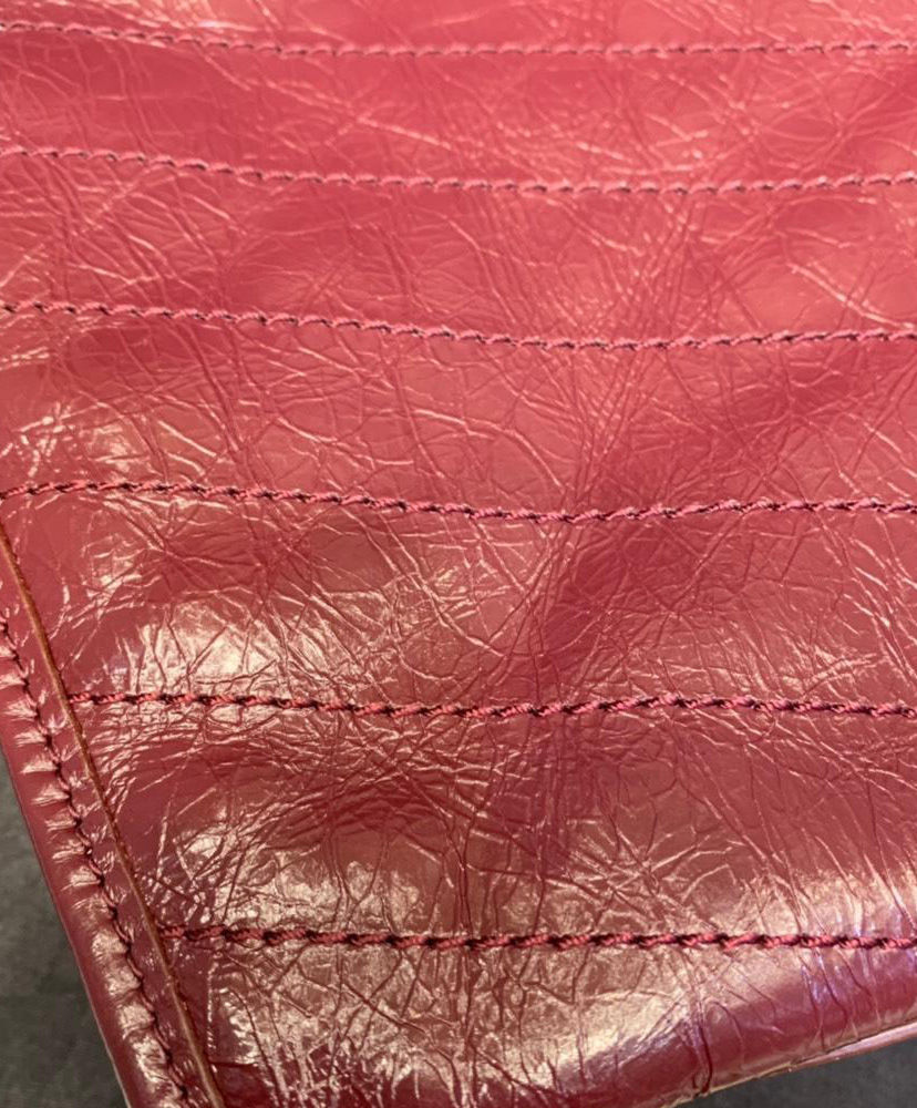 Saint Laurent Niki Medium Shopping Bag In Crinkled Vintage Leather ...