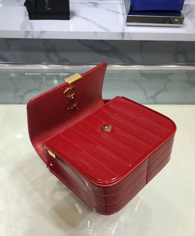 Saint Laurent Large Vicky Bag Red - Image 5
