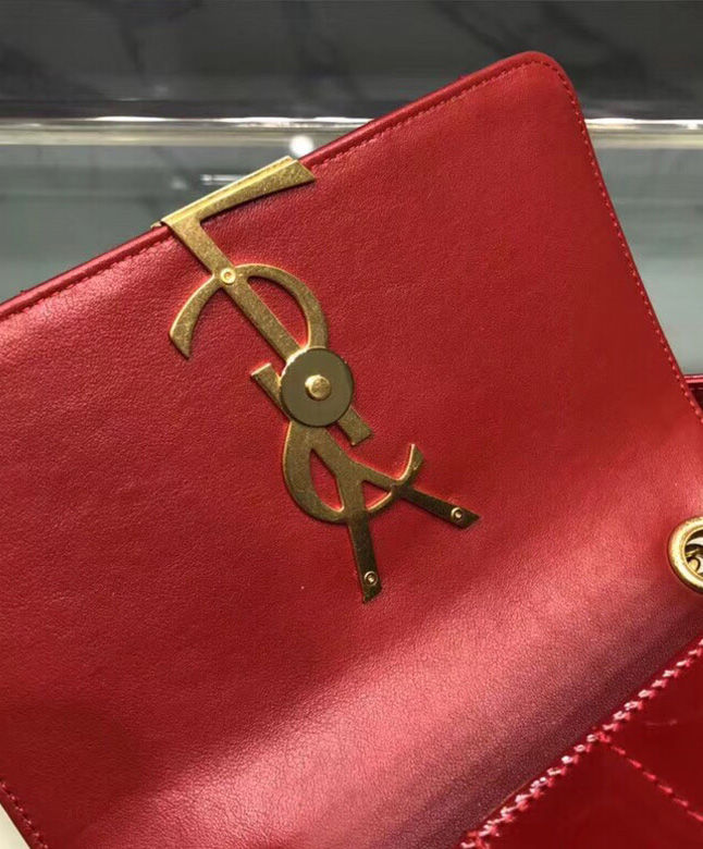 Saint Laurent Large Vicky Bag Red - Image 6