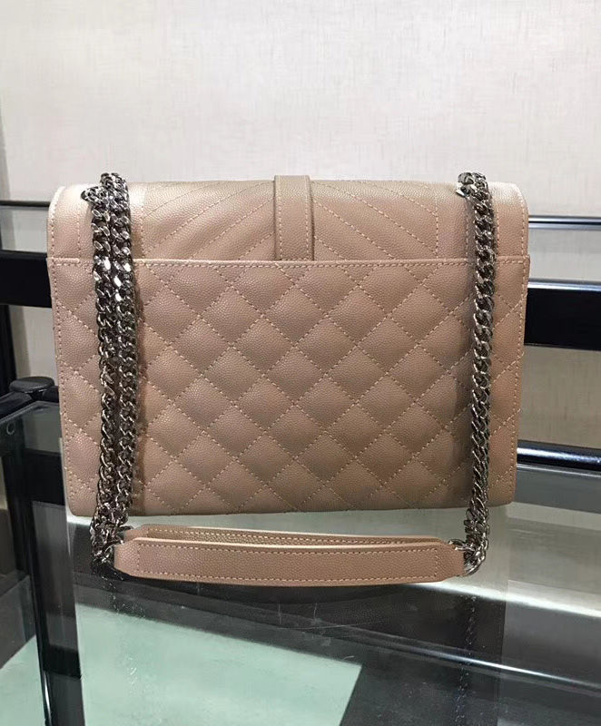 Saint Laurent Envelope Medium Bag Apricot - Image 7