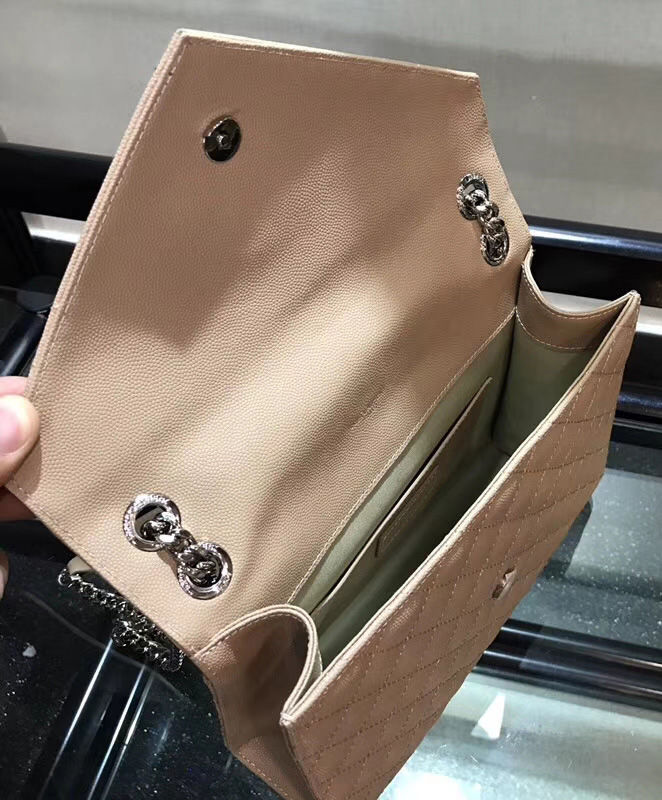 Saint Laurent Envelope Medium Bag Apricot - Image 3