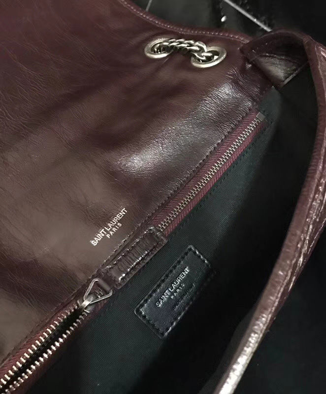 Saint Laurent Large Niki Chain Bag Mauve - Image 9