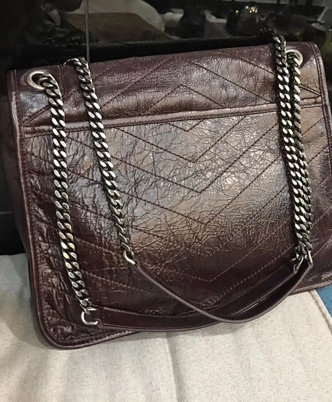 Saint Laurent Large Niki Chain Bag Mauve - Image 5