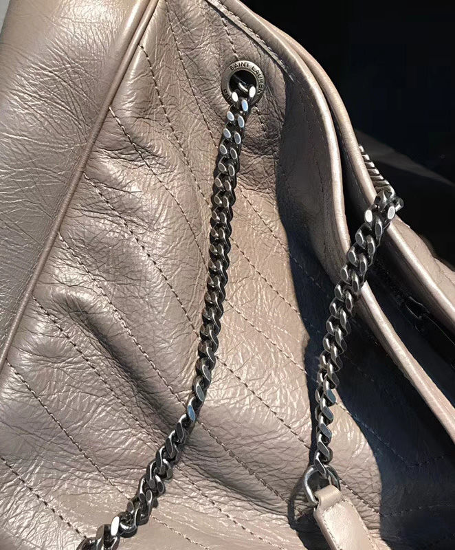 saint laurent large niki shopping bag