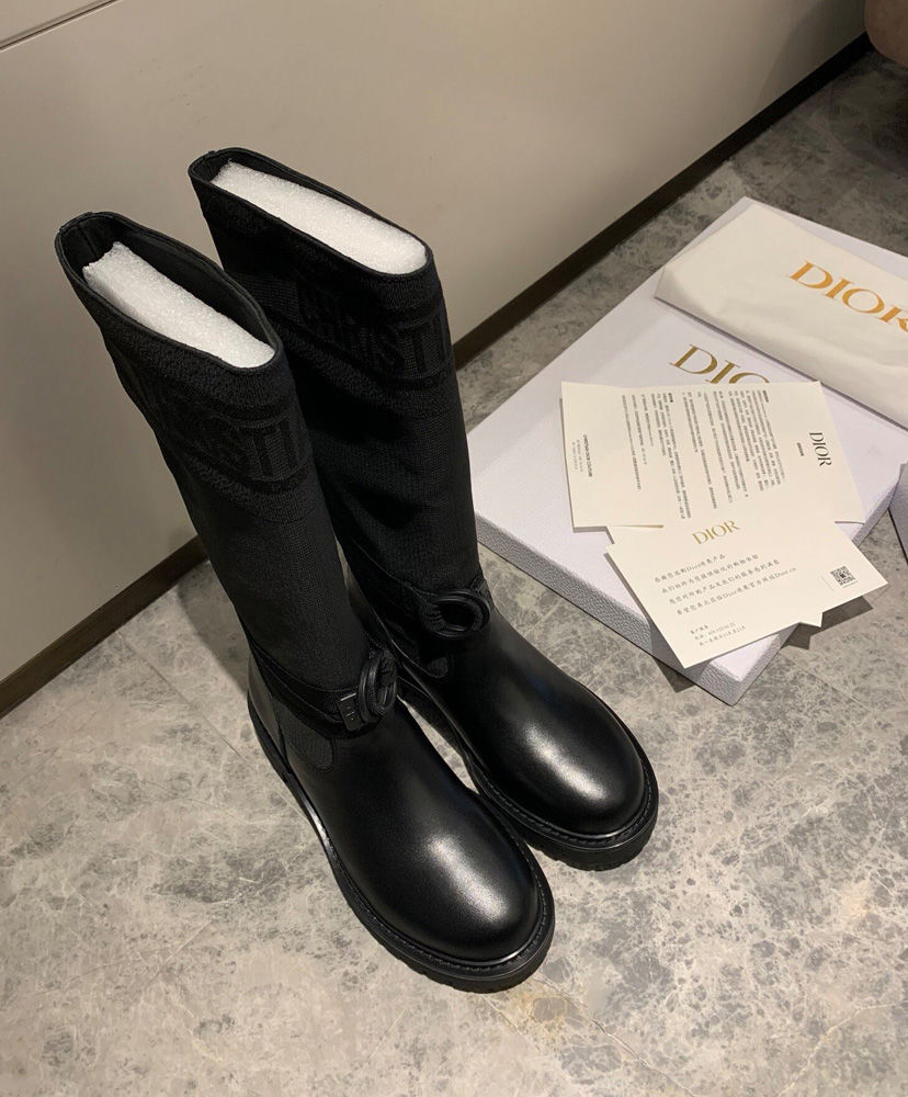 Christian Dior Women’s D-Major Boot Black - Replica Bags and Shoes