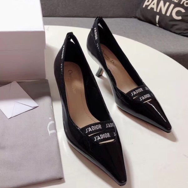 ChristIan Dior J'adior Patent Calfskin Pump Black