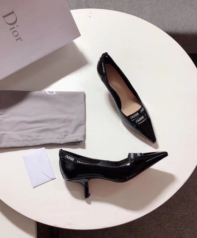 ChristIan Dior J'adior Patent Calfskin Pump Black - Image 2