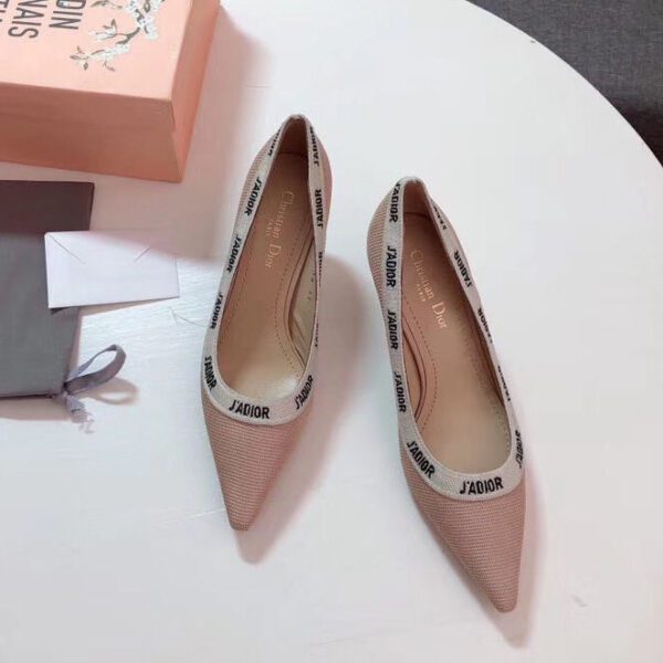 Christian Dior J'adior Embroidered Pump Pink