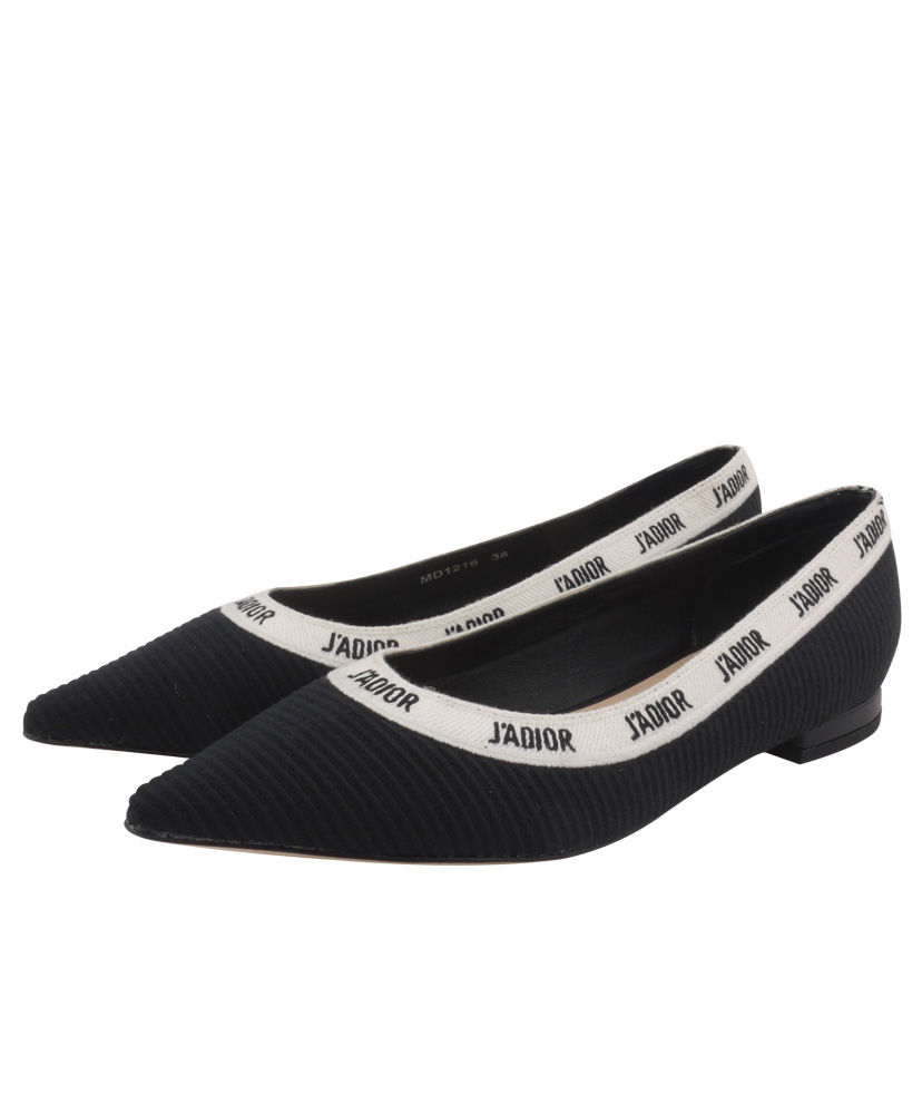 dior flat ballerina