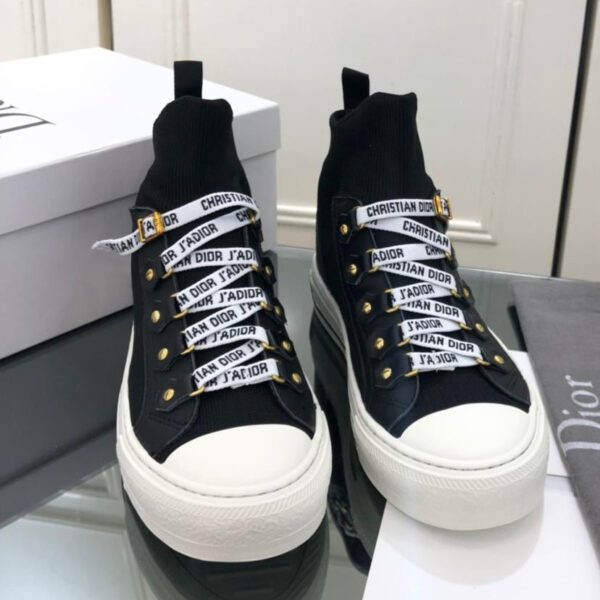 Christian Dior Women's Walk'n'Dior high-top sneaker Black
